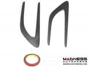 Mercedes-Benz C-Class W205 C63 Front Fender Vents - Carbon Fiber